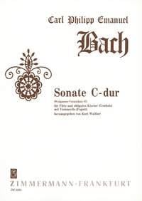Sonate C-Dur Wq 87